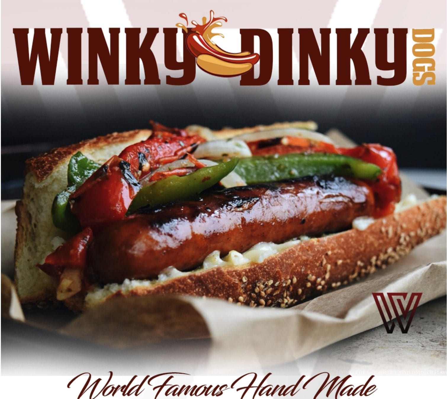 Winky Dinky Dogs poster: World Famous Hand Made